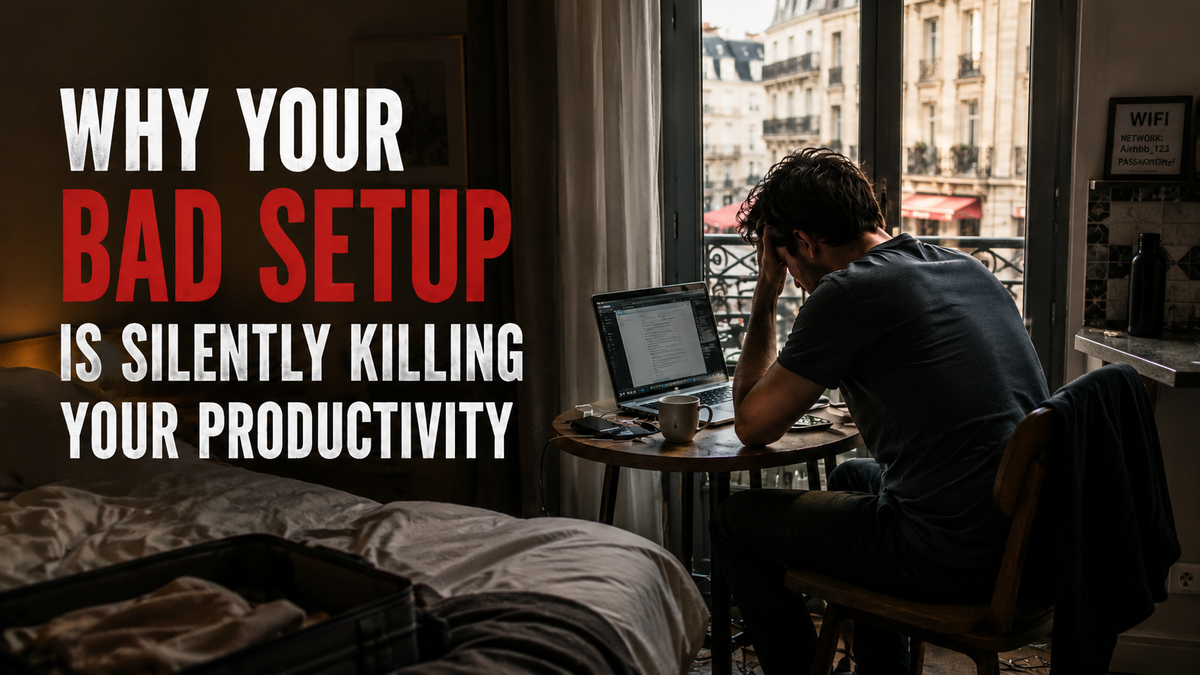 Why Your Bad Setup Is Silently Killing Your Productivity