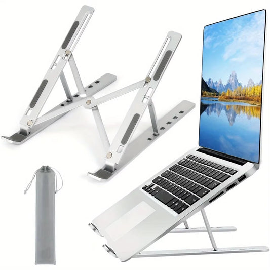Adjustable Laptop Stand - Foldable & Portable Design for 8-16” Laptops