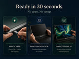 ready in 30 seconds the setup noamdscreen pro